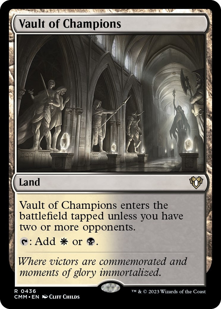 Image for Vault of Champions (436) (Commander Masters) - Magic: The Gathering