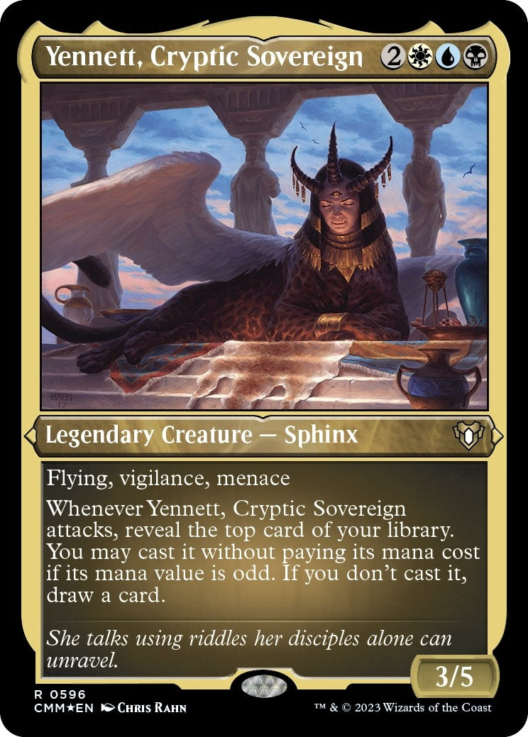 Image for Yennett, Cryptic Sovereign (Foil Etched) (596) (Commander Masters) - Magic: The Gathering