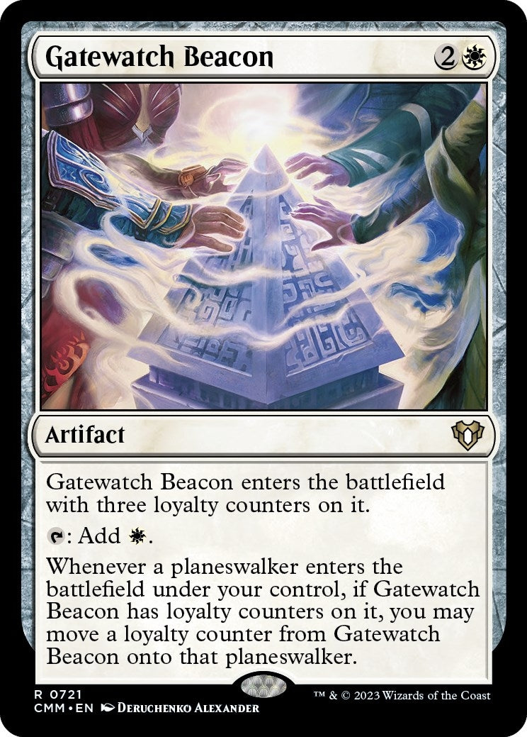 Image for Gatewatch Beacon (721) (Commander Masters) - Magic: The Gathering