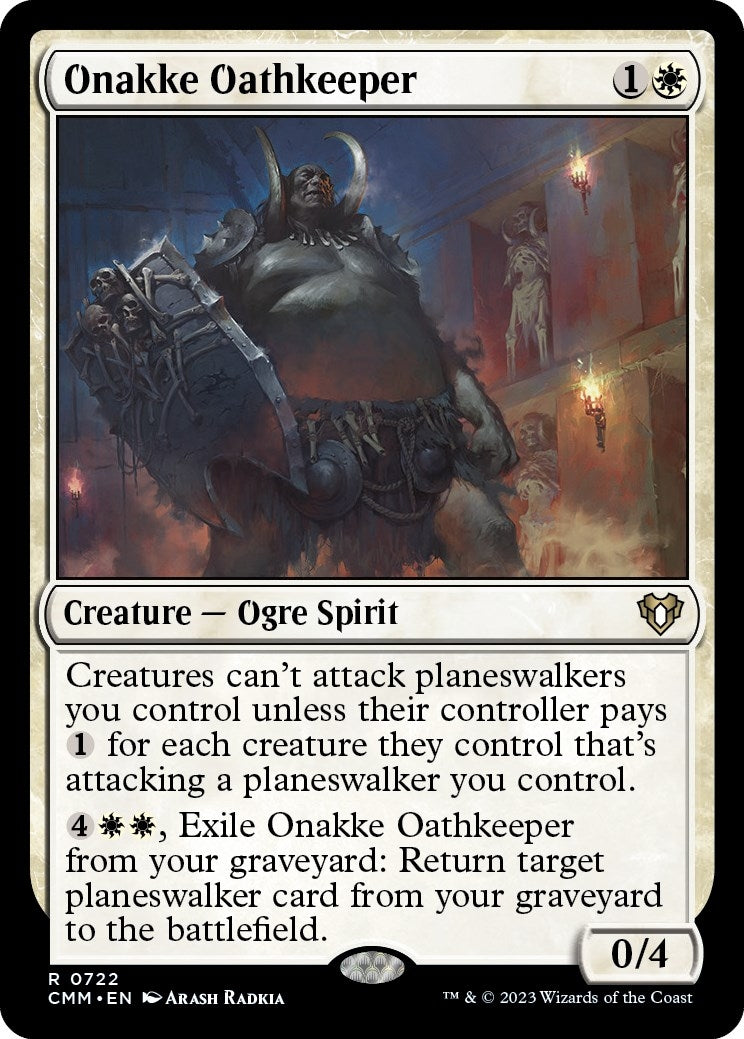 Image for Onakke Oathkeeper (722) (Commander Masters) - Magic: The Gathering