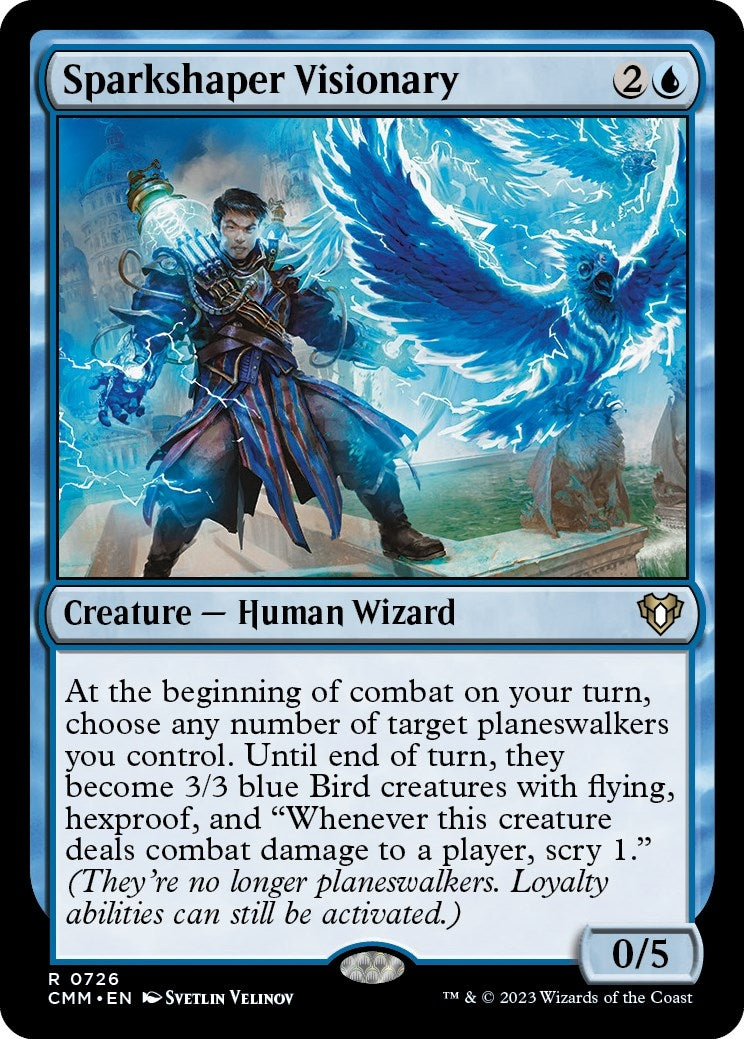 Image for Sparkshaper Visionary (726) (Commander Masters) - Magic: The Gathering