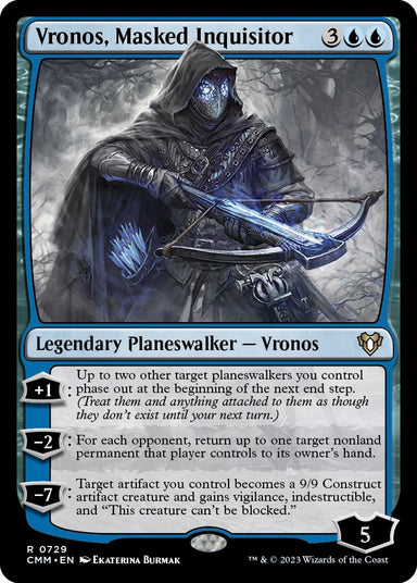 Image for Vronos, Masked Inquisitor (729) (Commander Masters) - Magic: The Gathering