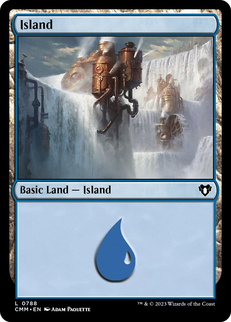 Image for Island (0788) (788) (Commander Masters) - Magic: The Gathering