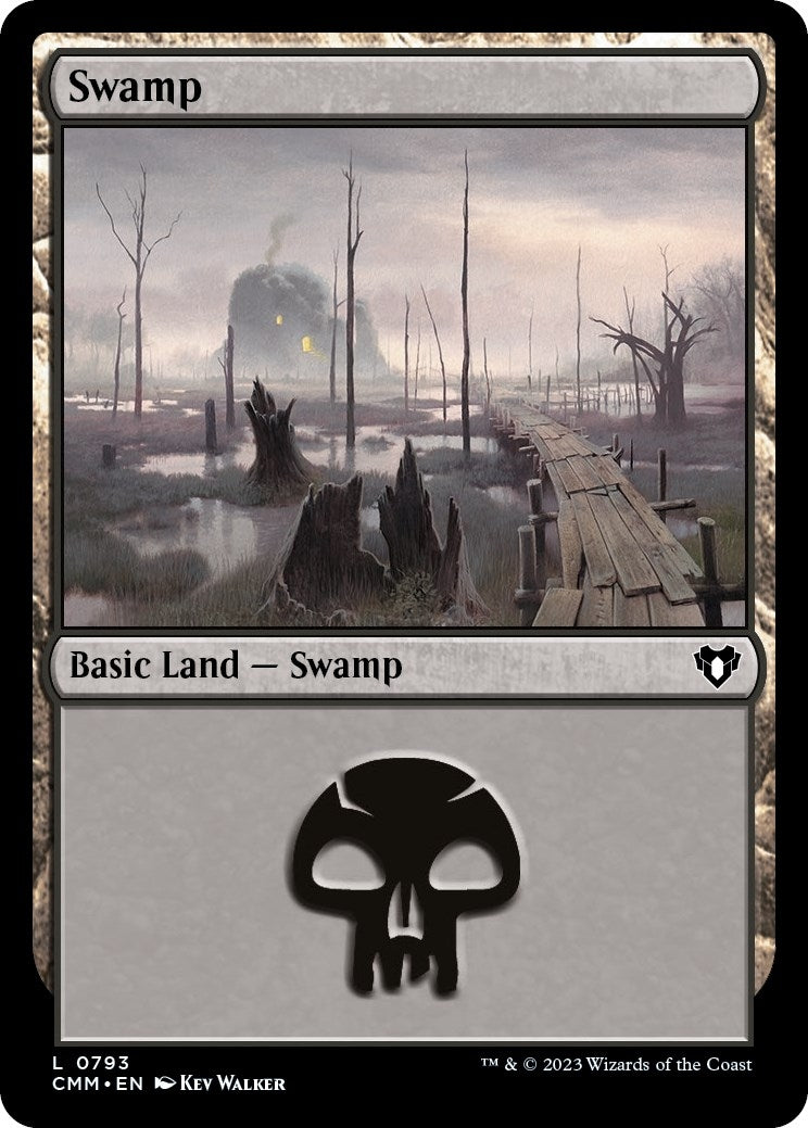 Image for Swamp (0793) (793) (Commander Masters) - Magic: The Gathering