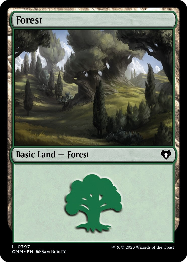 Image for Forest (0797) (797) (Commander Masters) - Magic: The Gathering