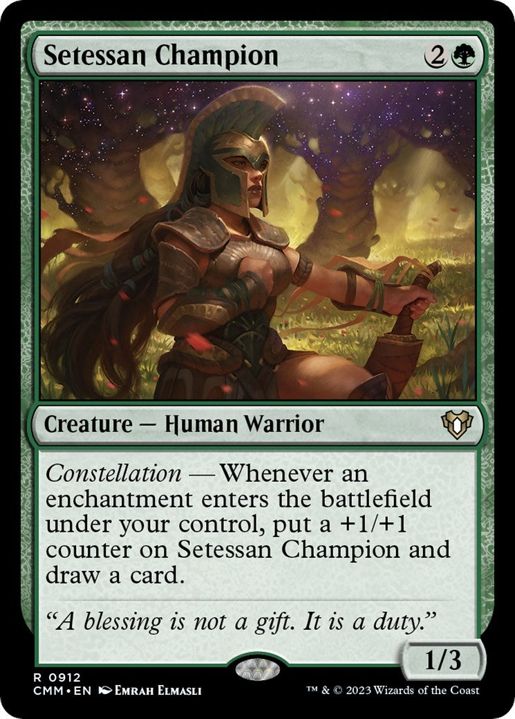 Image for Setessan Champion (912) (Commander Masters) - Magic: The Gathering