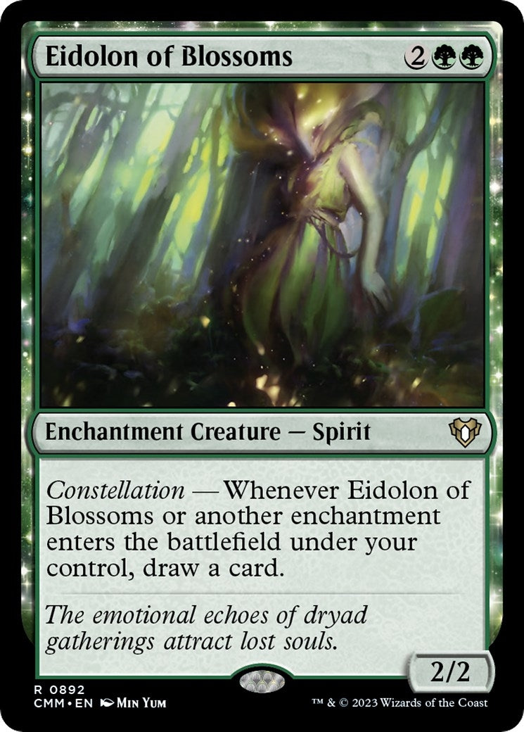 Image for Eidolon of Blossoms (892) (Commander Masters) - Magic: The Gathering