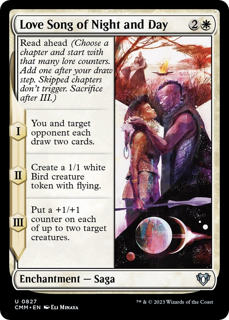 Image for Love Song of Night and Day (827) (Commander Masters) - Magic: The Gathering