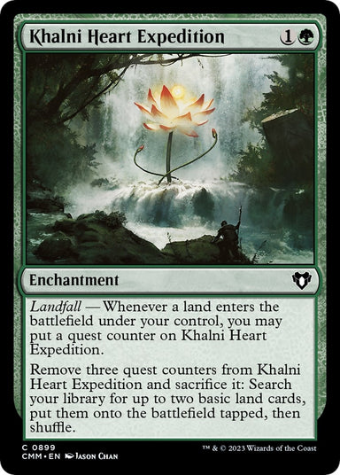 Image for Khalni Heart Expedition (899) (Commander Masters) - Magic: The Gathering