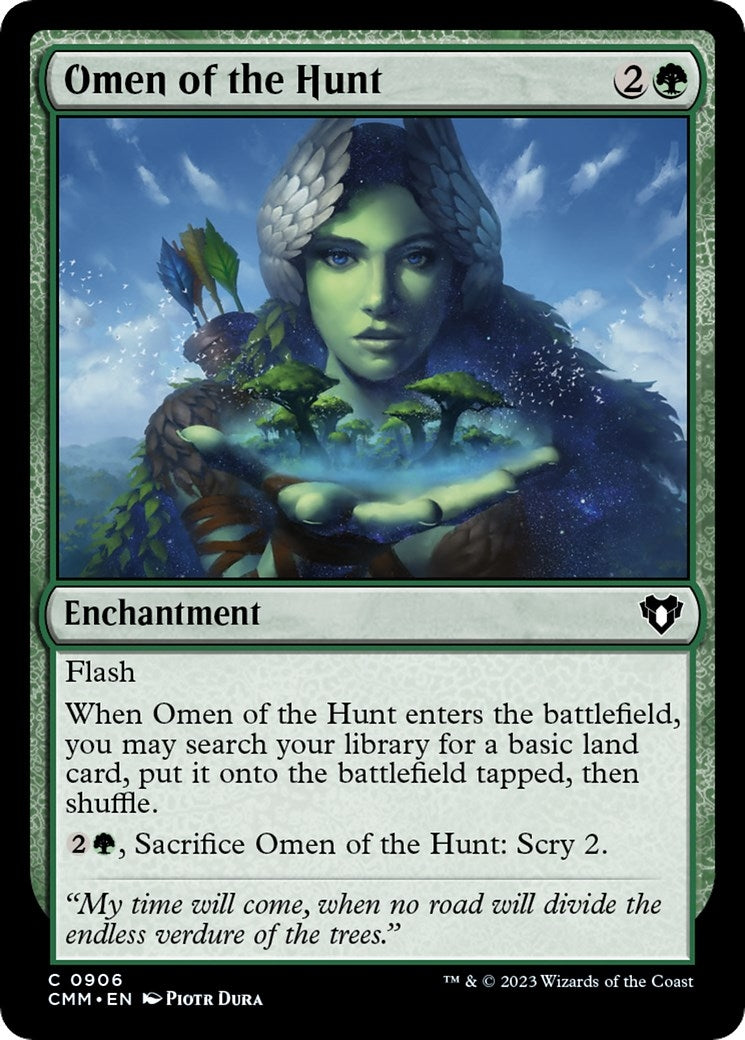 Image for Omen of the Hunt (906) (Commander Masters) - Magic: The Gathering