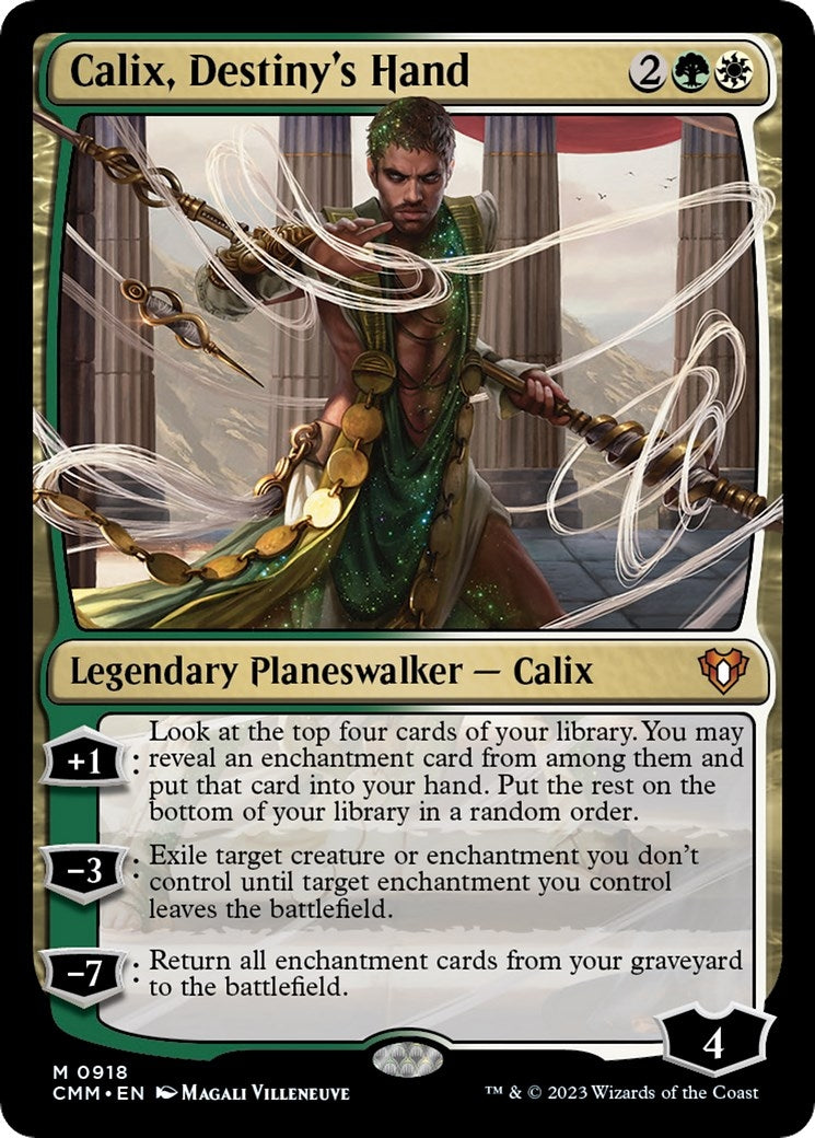 Image for Calix, Destiny's Hand (918) (Commander Masters) - Magic: The Gathering