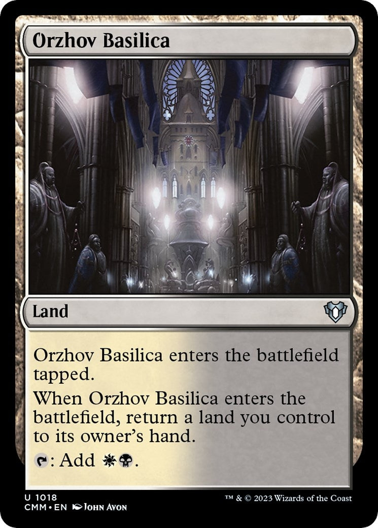 Image for Orzhov Basilica (1018) (Commander Masters) - Magic: The Gathering