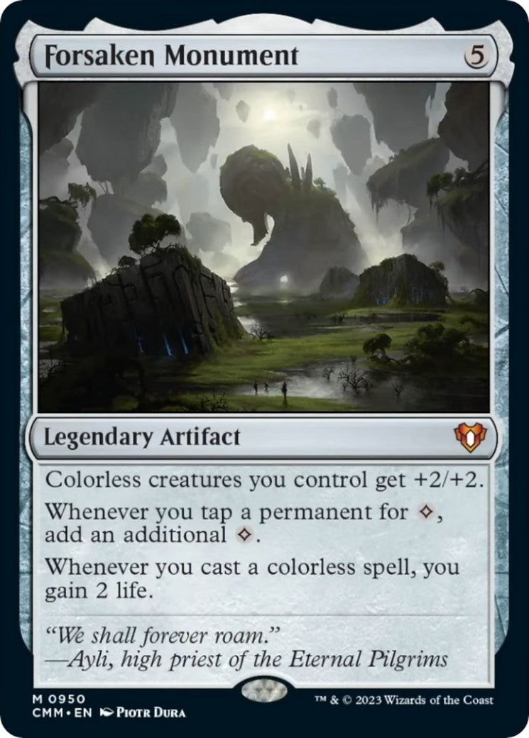Image for Forsaken Monument (950) (Commander Masters) - Magic: The Gathering
