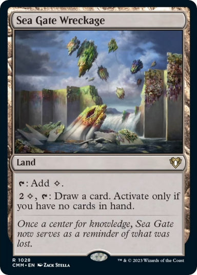 Image for Sea Gate Wreckage (1028) (Commander Masters) - Magic: The Gathering