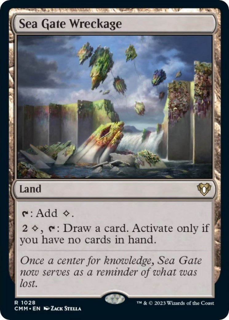 Image for Sea Gate Wreckage (1028) (Commander Masters) - Magic: The Gathering