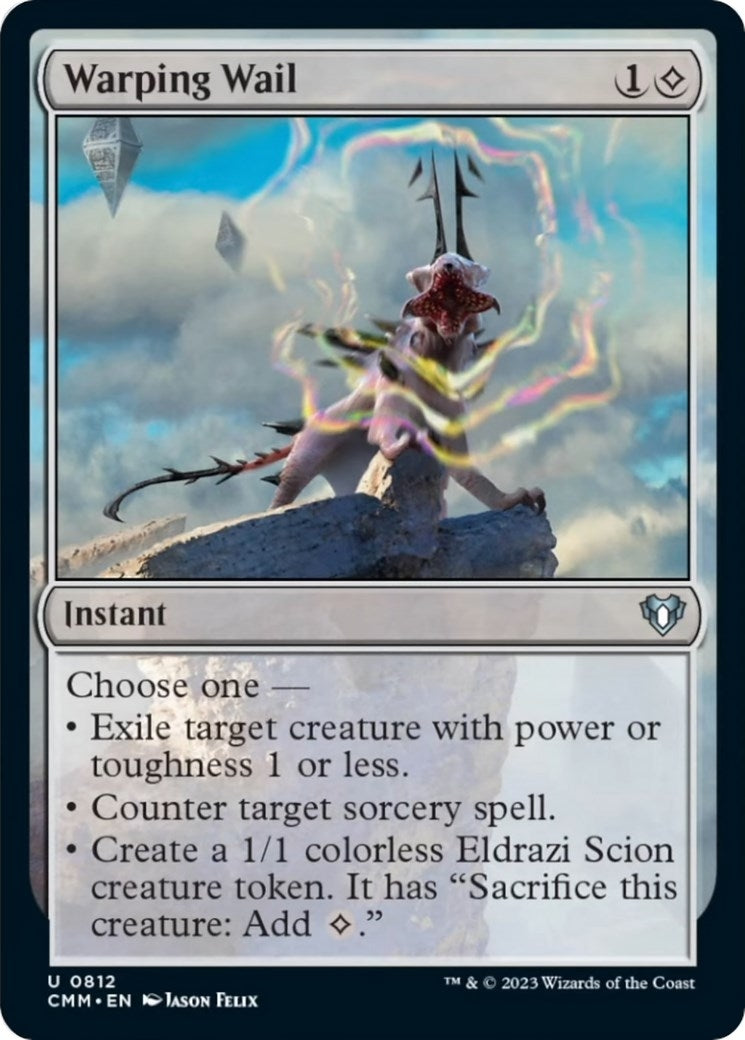 Image for Warping Wail (812) (Commander Masters) - Magic: The Gathering
