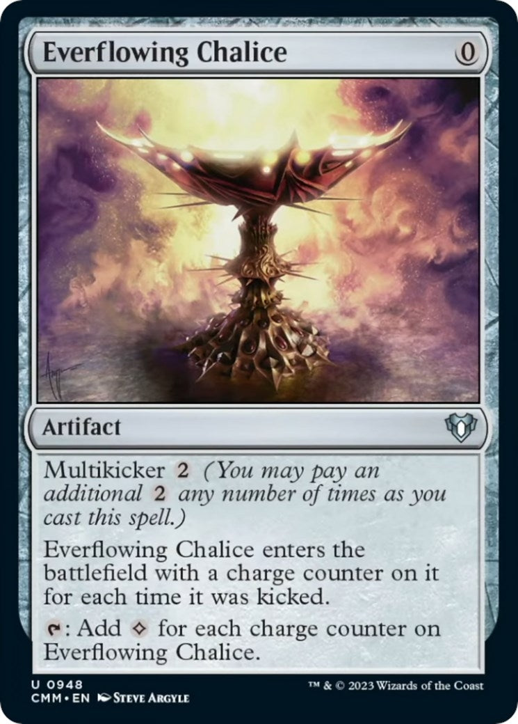 Image for Everflowing Chalice (948) (Commander Masters) - Magic: The Gathering