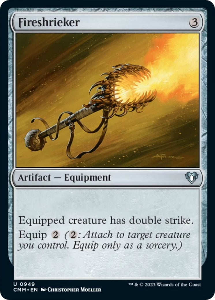 Image for Fireshrieker (949) (Commander Masters) - Magic: The Gathering
