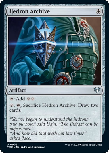 Image for Hedron Archive (952) (Commander Masters) - Magic: The Gathering
