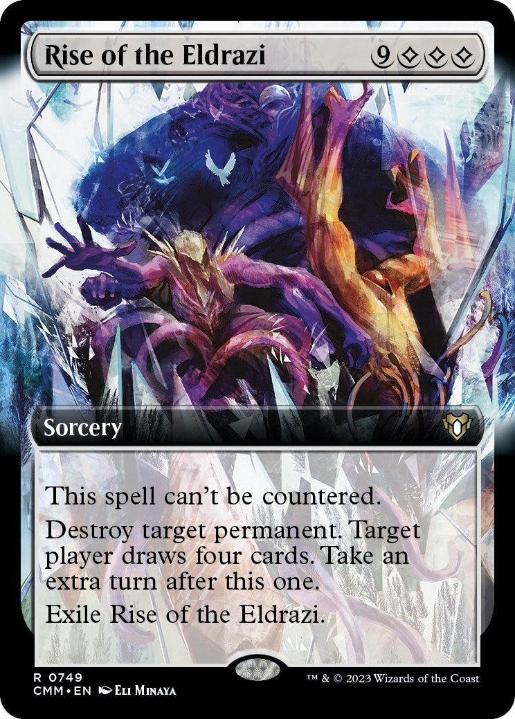 Image for Rise of the Eldrazi (Extended Art) (749) (Commander Masters) - Magic: The Gathering