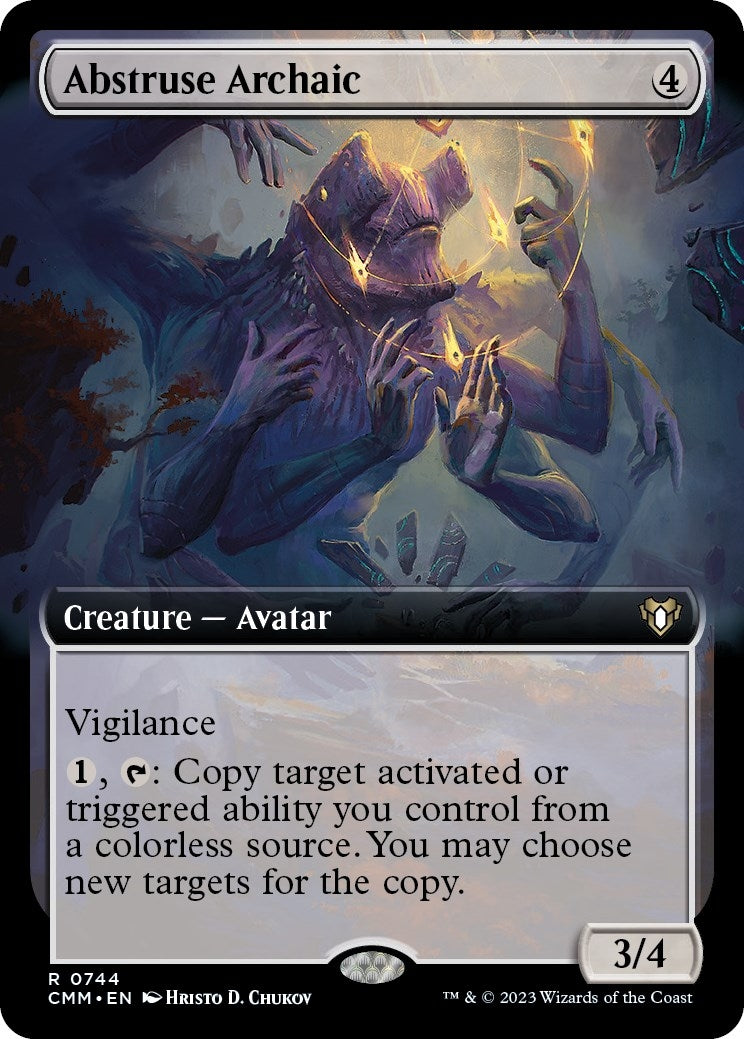 Image for Abstruse Archaic (Extended Art) (744) (Commander Masters) - Magic: The Gathering