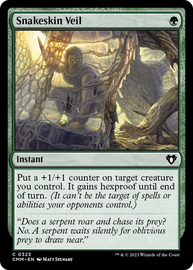 Image for Snakeskin Veil (323) (Commander Masters) - Magic: The Gathering