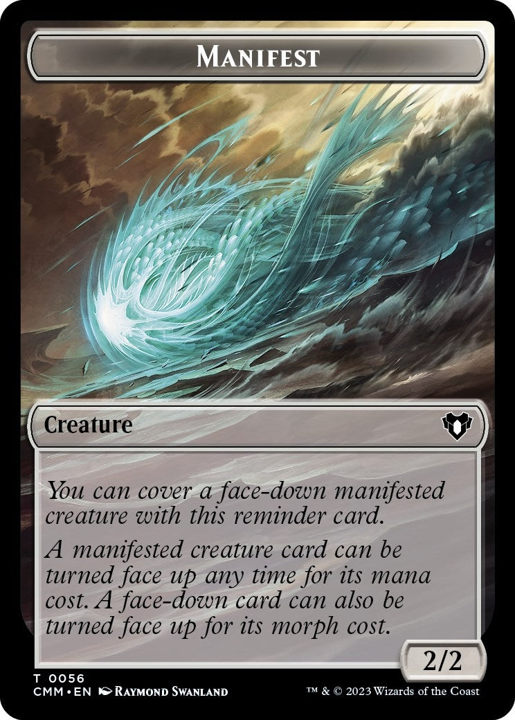 Image for Manifest // Eldrazi Scion Double-Sided Token (56 // 2) (Commander Masters) - Magic: The Gathering