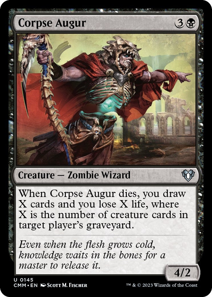 Image for Corpse Augur (145) (Commander Masters) - Magic: The Gathering