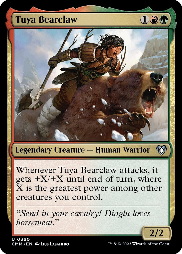 Image for Tuya Bearclaw (360) (Commander Masters) - Magic: The Gathering