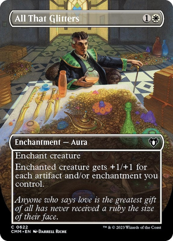 Image for All That Glitters (Borderless) (622) (Commander Masters) - Magic: The Gathering