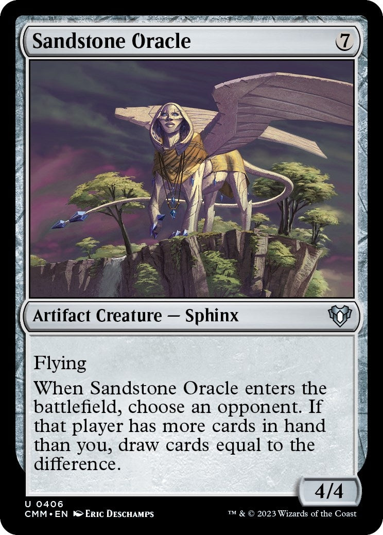 Image for Sandstone Oracle (406) (Commander Masters) - Magic: The Gathering