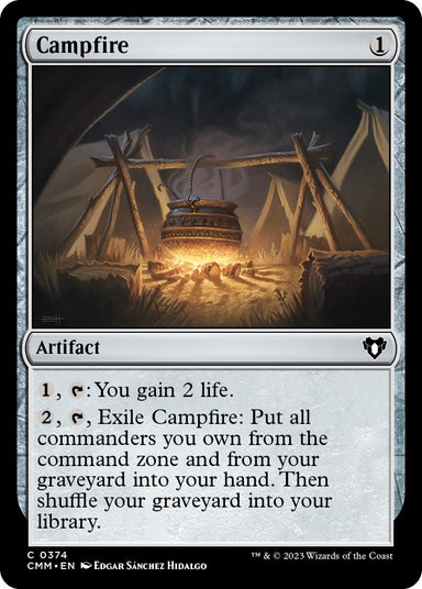 Image for Campfire (374) (Commander Masters) - Magic: The Gathering