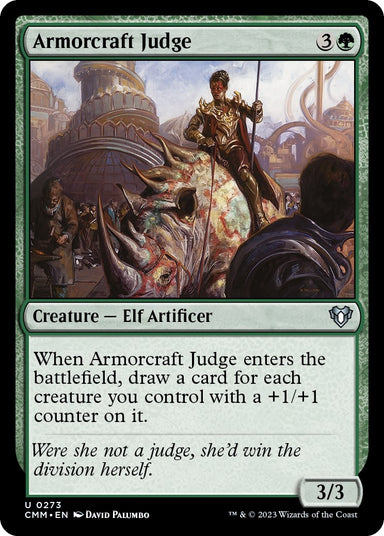 Image for Armorcraft Judge (273) (Commander Masters) - Magic: The Gathering