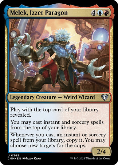 Image for Melek, Izzet Paragon (345) (Commander Masters) - Magic: The Gathering