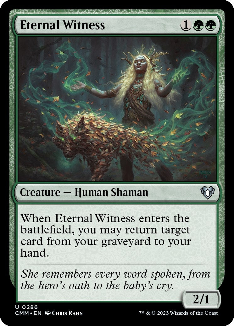 Image for Eternal Witness (286) (Commander Masters) - Magic: The Gathering