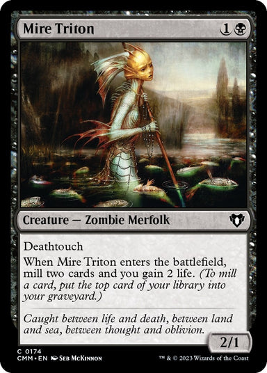 Image for Mire Triton (174) (Commander Masters) - Magic: The Gathering