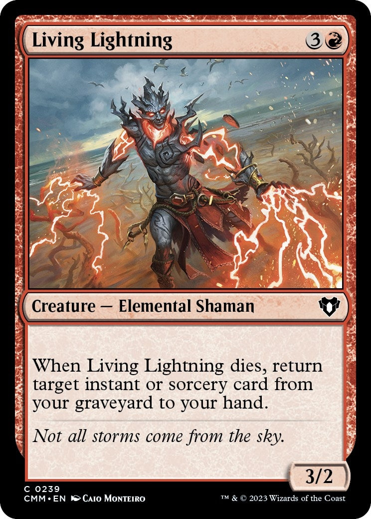 Image for Living Lightning (239) (Commander Masters) - Magic: The Gathering