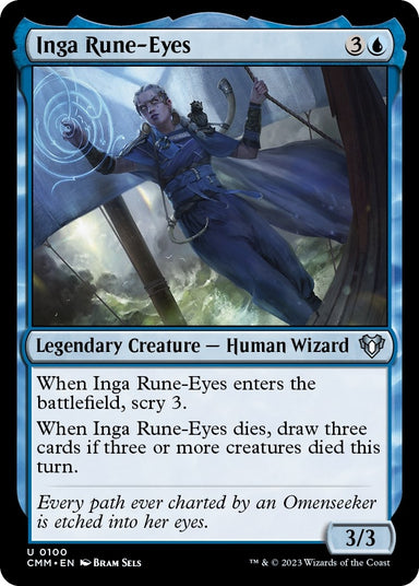 Image for Inga Rune-Eyes (100) (Commander Masters) - Magic: The Gathering