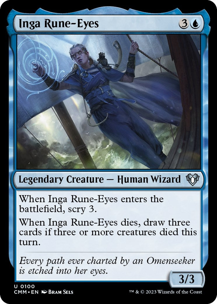 Image for Inga Rune-Eyes (100) (Commander Masters) - Magic: The Gathering