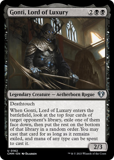 Image for Gonti, Lord of Luxury (162) (Commander Masters) - Magic: The Gathering
