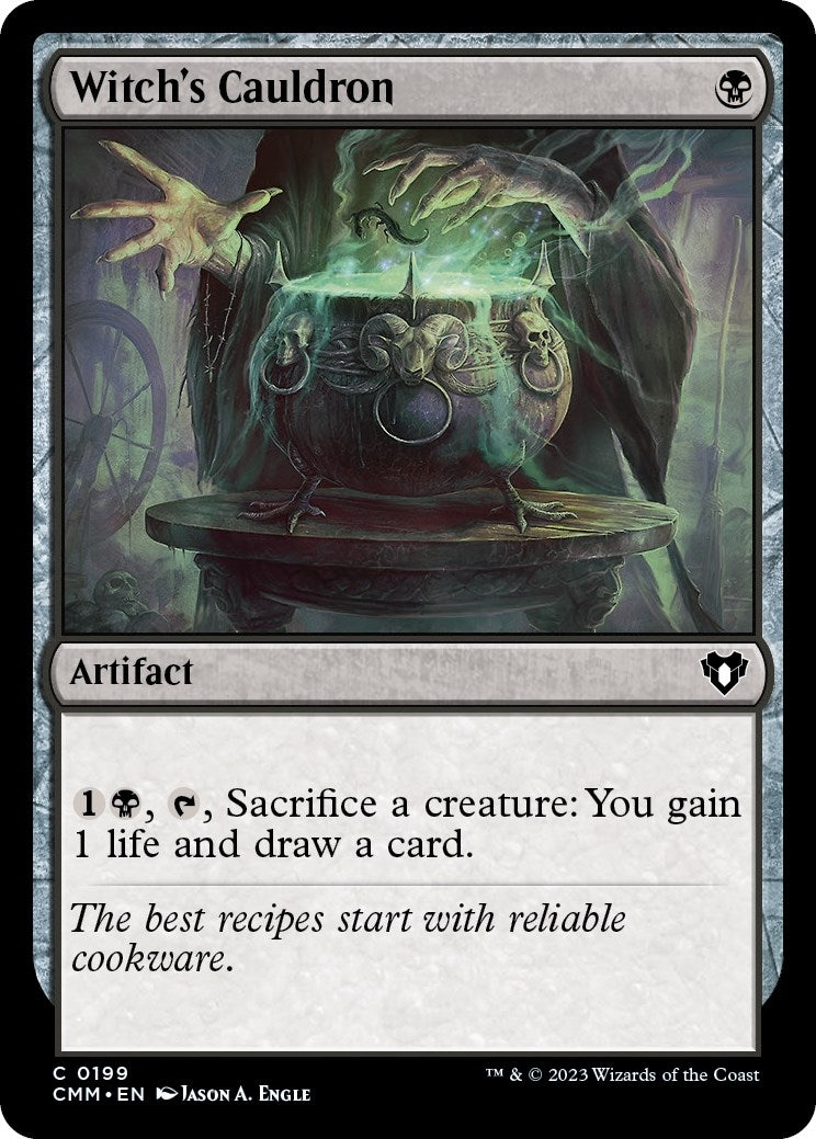 Image for Witch's Cauldron (199) (Commander Masters) - Magic: The Gathering