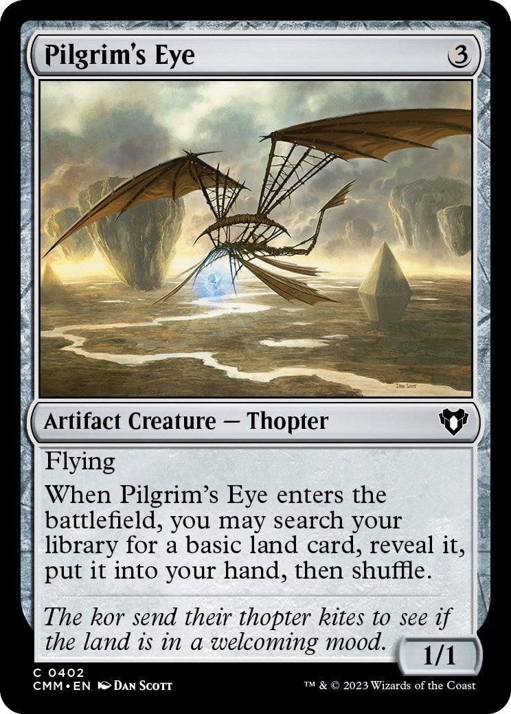 Image for Pilgrim's Eye (402) (Commander Masters) - Magic: The Gathering