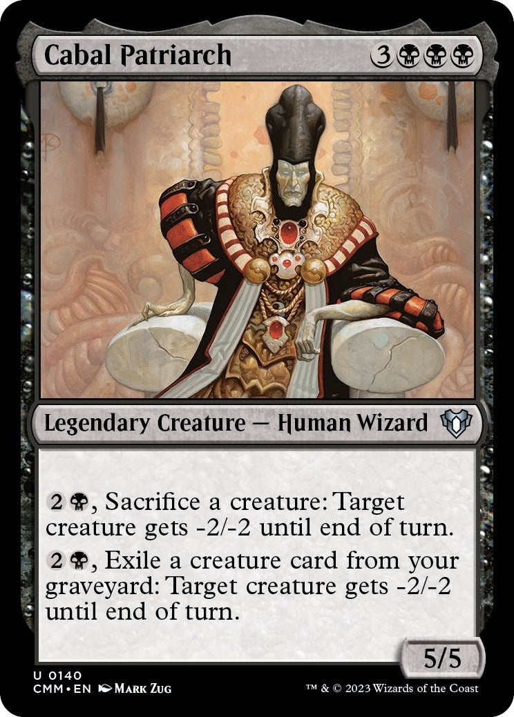 Image for Cabal Patriarch (140) (Commander Masters) - Magic: The Gathering