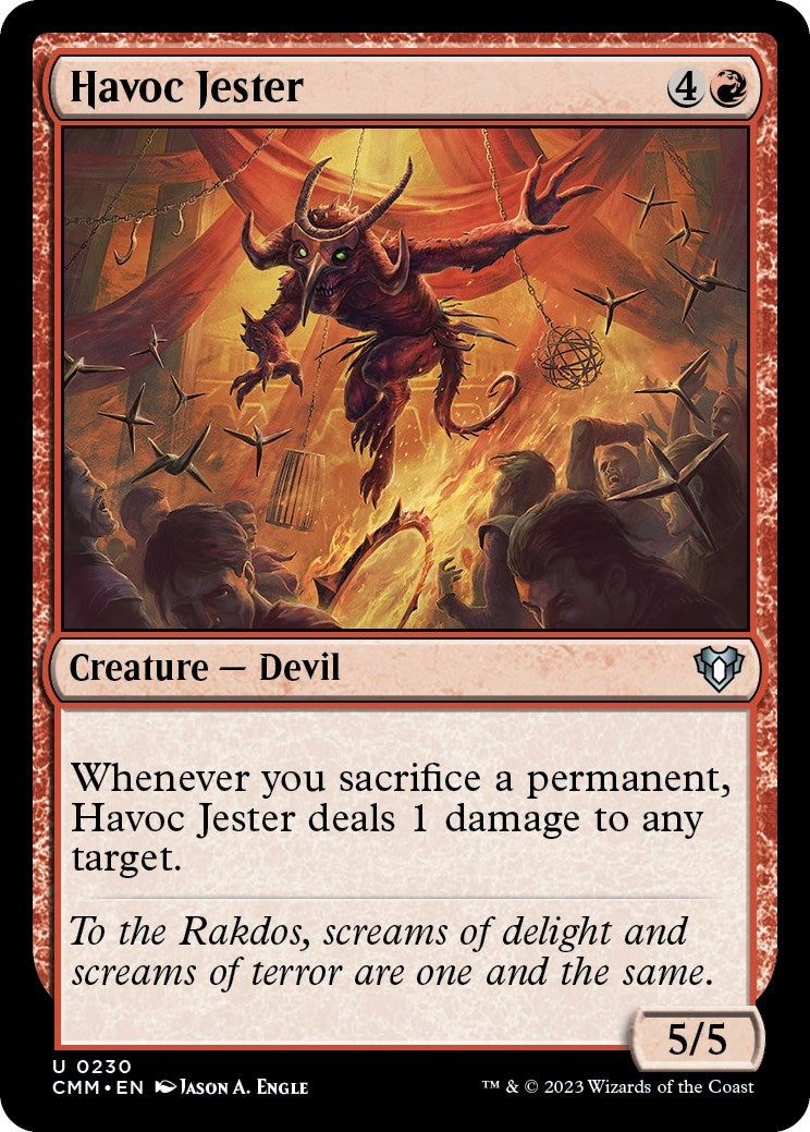 Image for Havoc Jester (230) (Commander Masters) - Magic: The Gathering