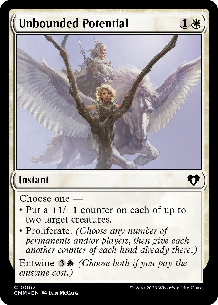 Image for Unbounded Potential (67) (Commander Masters) - Magic: The Gathering