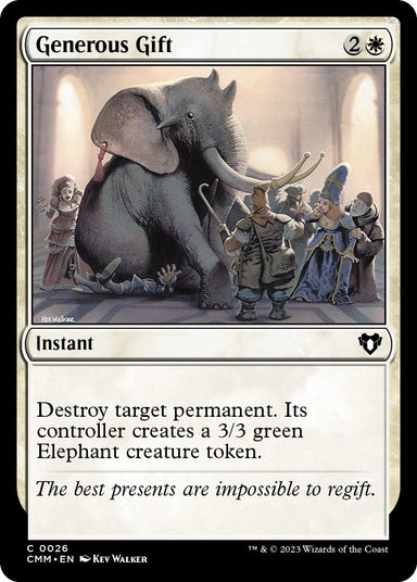 Image for Generous Gift (26) (Commander Masters) - Magic: The Gathering