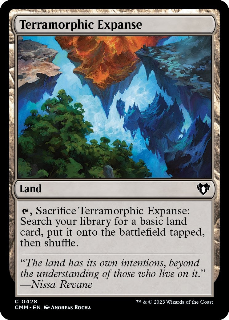 Image for Terramorphic Expanse (428) (Commander Masters) - Magic: The Gathering
