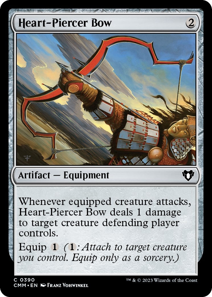 Image for Heart-Piercer Bow (390) (Commander Masters) - Magic: The Gathering