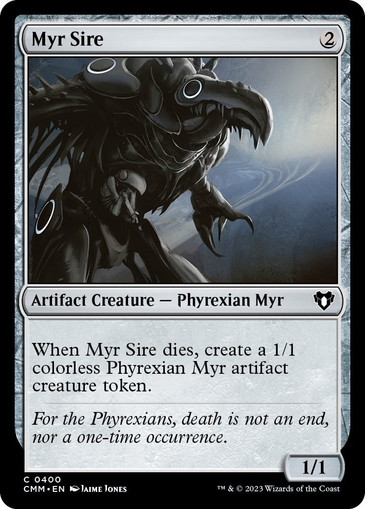 Image for Myr Sire (400) (Commander Masters) - Magic: The Gathering