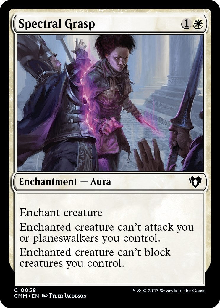Image for Spectral Grasp (58) (Commander Masters) - Magic: The Gathering